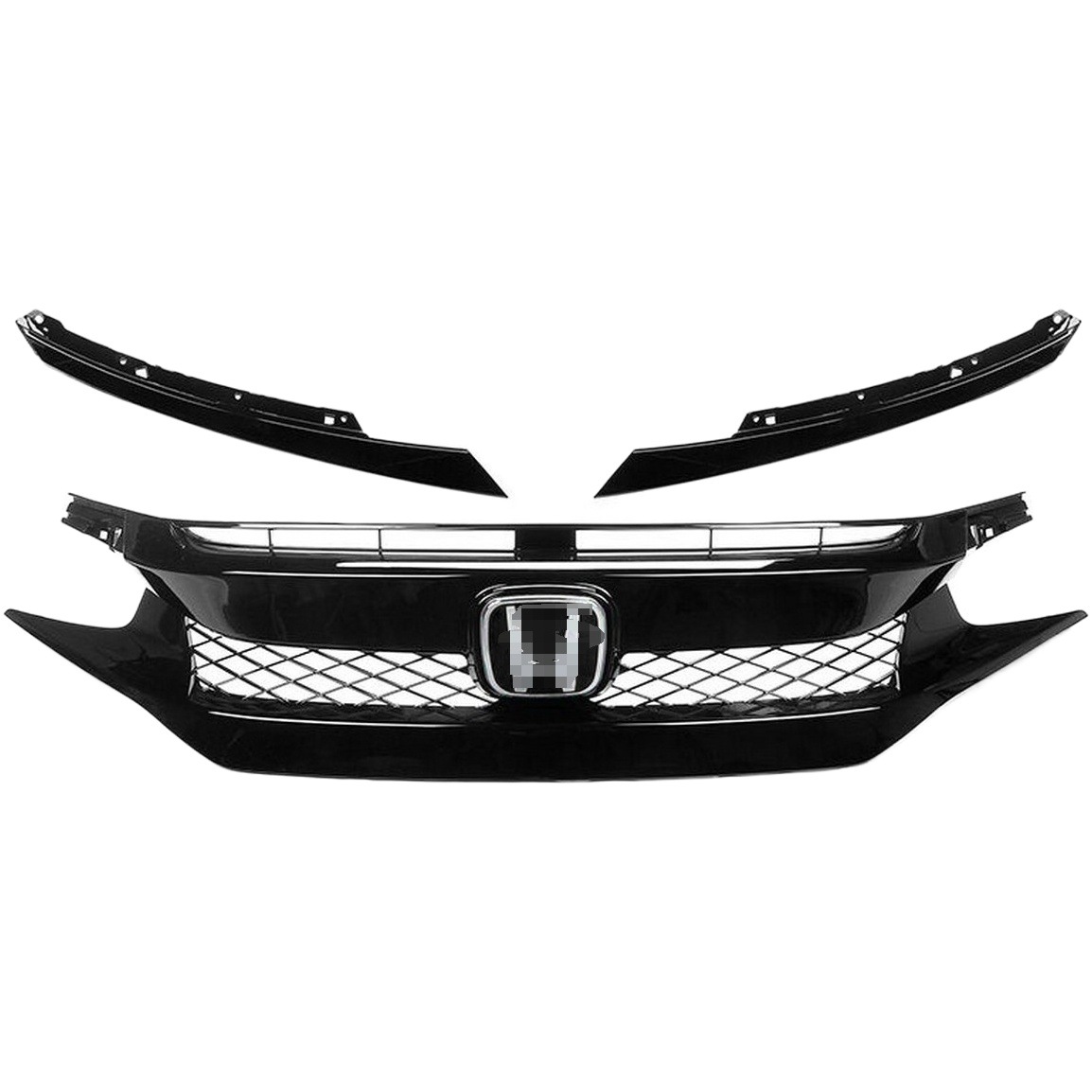 Suitable for the 10Th Generation 16-21 Civic Typer Modified Tr Small Honeycomb Grille, Small Body Kit, Side Skirts, Rear Wing, Front Spoiler