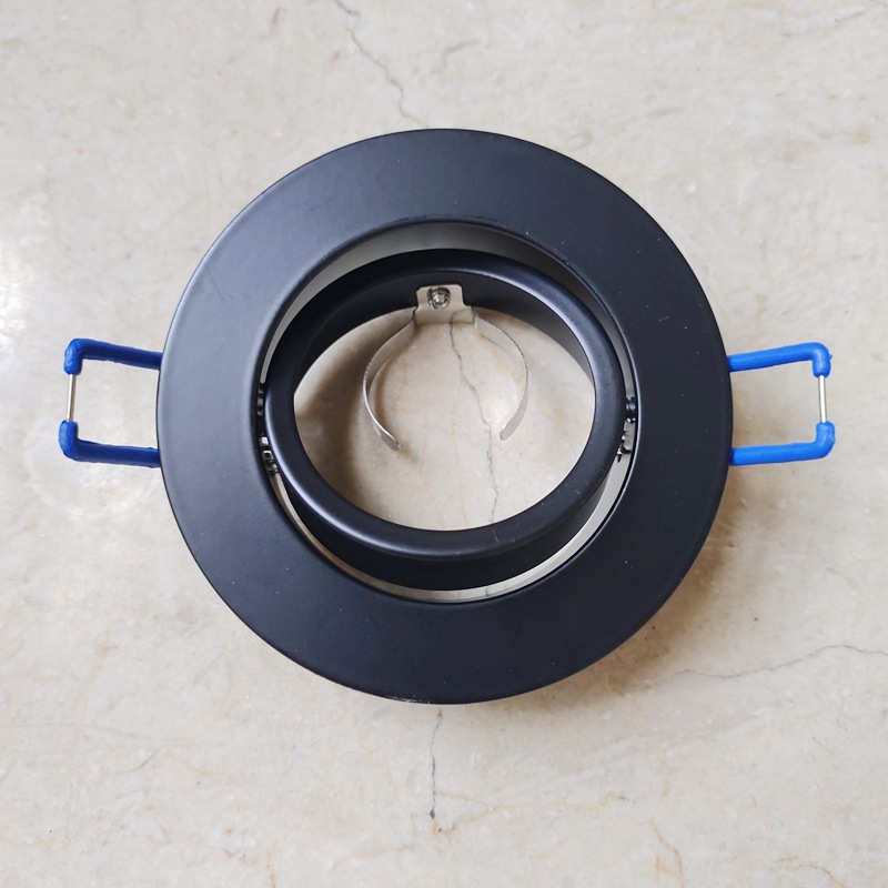 Soporte para Foco LED Empotrado MR16/GU10, Anillo Decorativo