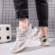 Cross-border Foreign Trade 2025 Spring New Fashion Mesh Breathable Lightweight Soft Sole Men's All-match Casual Shoes for Men