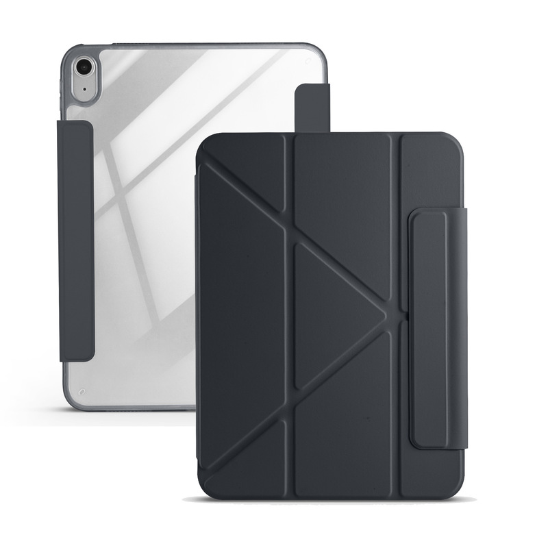 Suitable for Vivopad6Pro Protective Case with Buckle Pen Holder Pad235 Transparent Acrylic Iqooy Folding Anti-Fall Leather Case