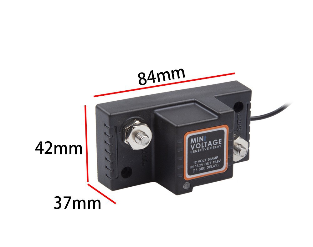 Go-Kart Car Dual Battery Isolator Intelligent Dual Battery Controller Vsr Dual Battery Isolator 12V