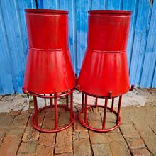 钢制吸水喇叭口 碳钢焊接消防水池槽带网溢流吸水管喇叭支架