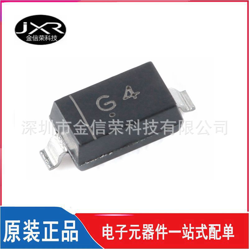 MMSZ5229BT1G 丝印 G4 贴片 SOD-123 4.3V 350mW 稳压二极管