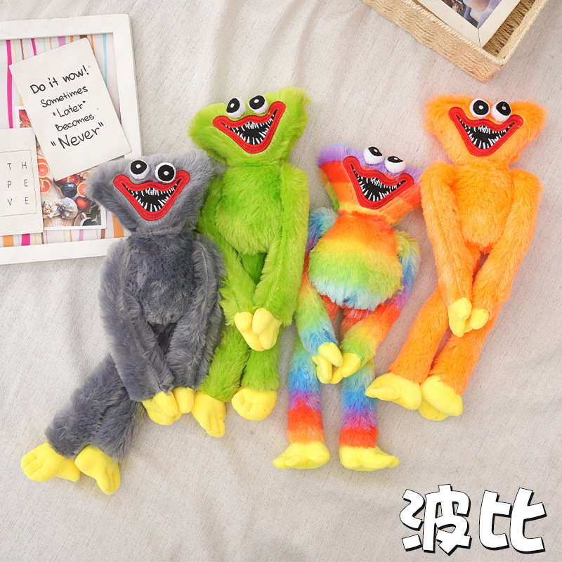 Big Blue Cat Bobby's Game Time Surrounding Doll Sausage Monster Doll Red Blue Monster Doll Blue Devil Plush Toy