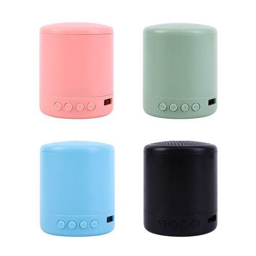Macaron A11 Mini Bluetooth Speaker for Phones, Laptops, and Notebooks with Subwoofer, Wireless USB Card Slot Mini Speaker