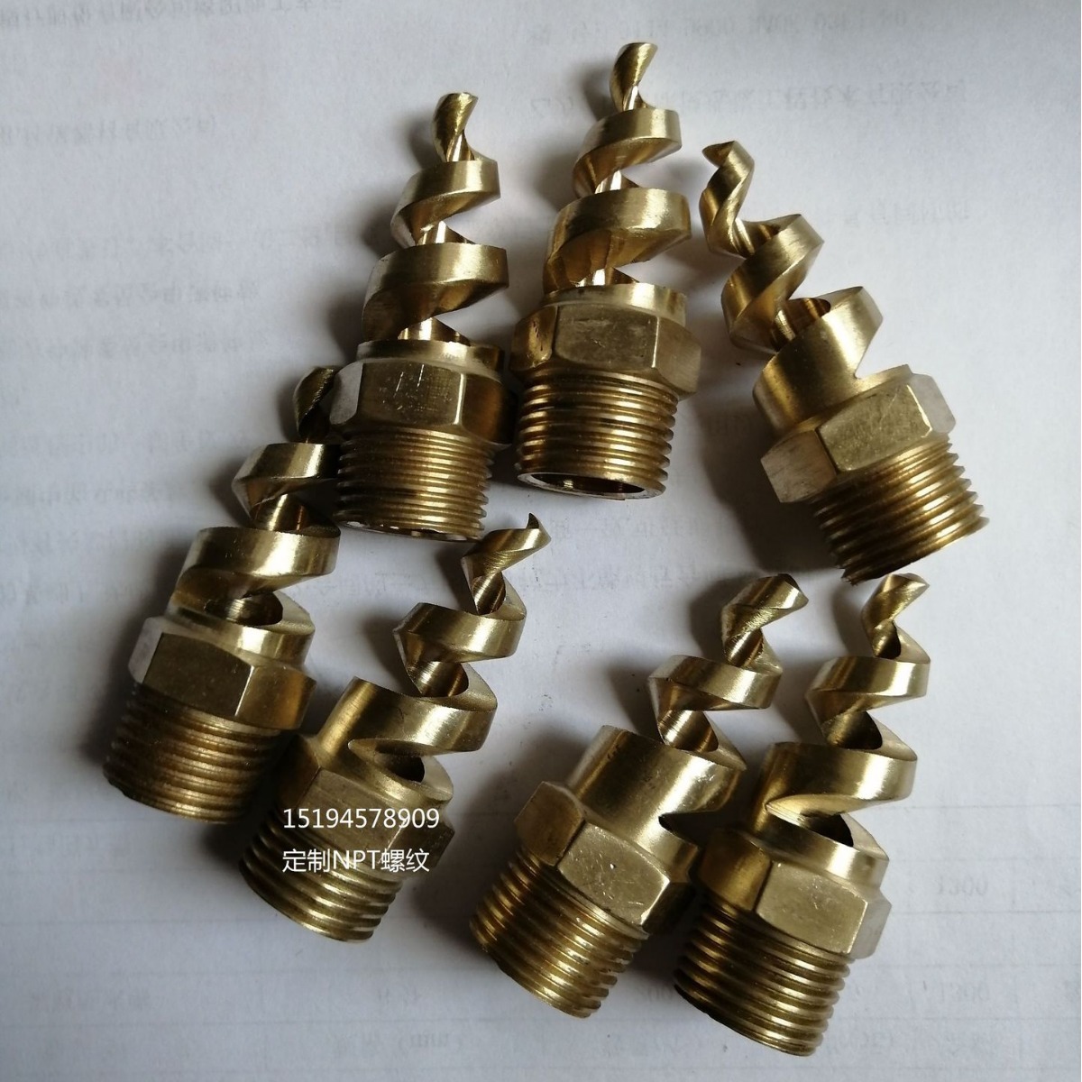 不锈钢工业喷头螺旋喷淋除尘喷头喷洒脱硫塔机械喷嘴清洗喷头