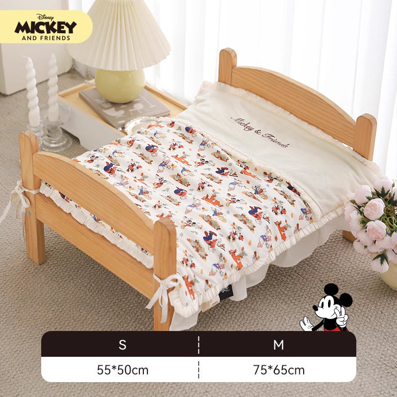 Disney serie Mickey gatos edredón perro dormir mascotas manta especial Malzies edredón de verano