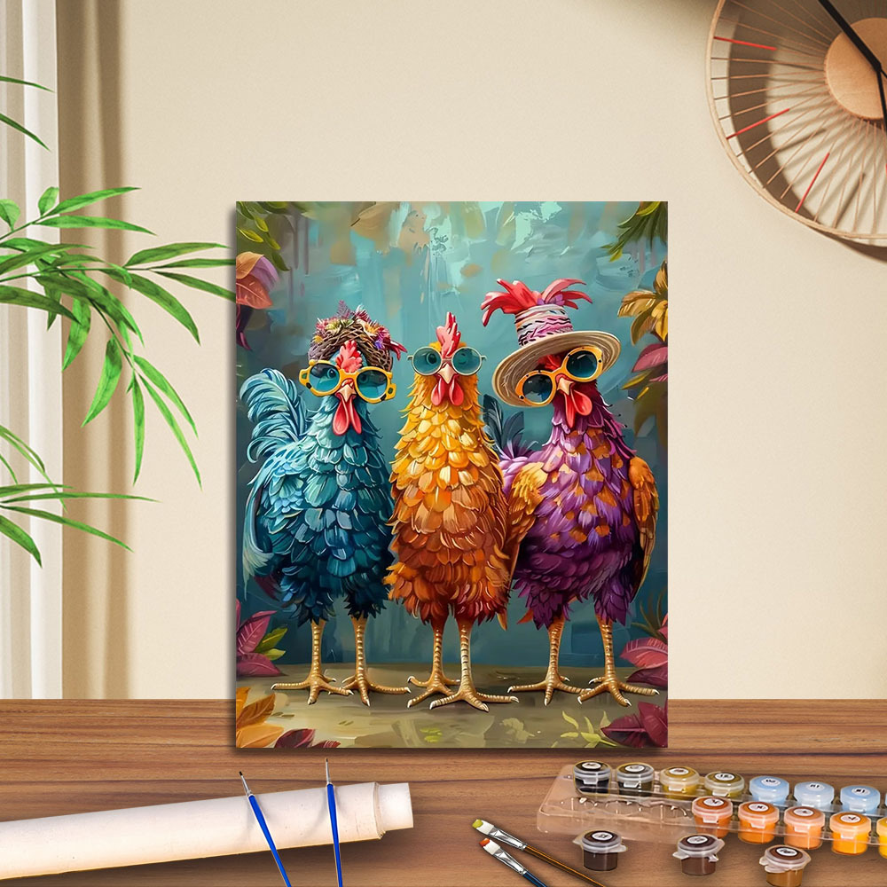 Transfronterizo jitdiy agente de pintura al óleo digital fabricantes al por mayor puestos de pintura al óleo artesanal pintura decorativa Amazon relleno de color