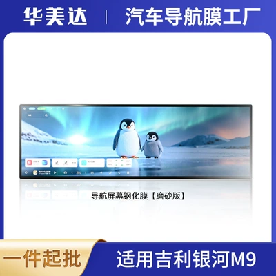 Car interior film M9 Special Screen Tempered Film - integrated-navigation-matte-25-galaxy-m9