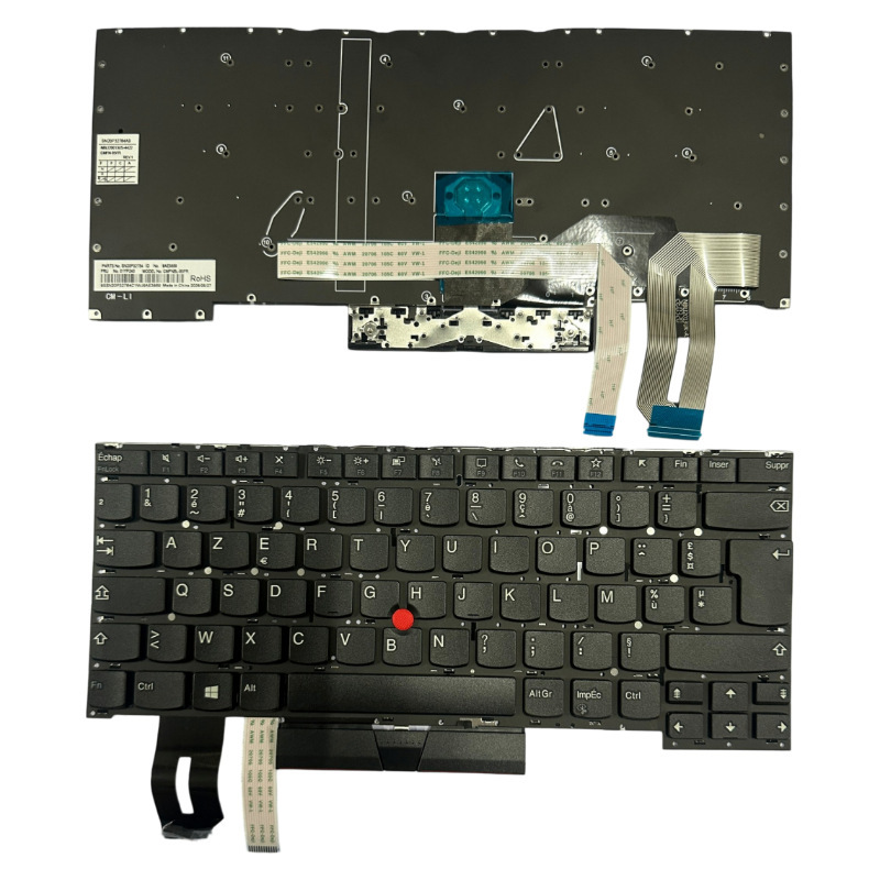 Suitable for TI/UK/FR/US IBM Lenovo T14S GEN1/T14S/X1 Extreme 3rd Gen keyboard Suitable for TI/UK/FR/US IBM Lenovo T14S GEN1/T14S/X1 Extreme 3rd Gen keyboard