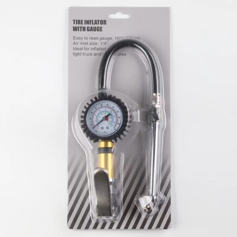 Digital display tire pressure detection gauge automobile tire pressure gauge tire pressure gun pressure gauge automobile tire pressure gauge filling gun