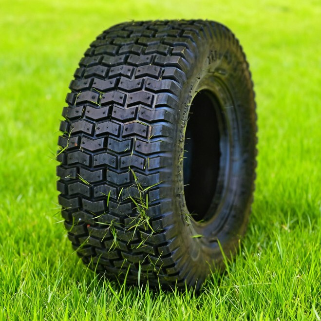 Lawn Mower Tires 15*6.00-6 with Safety Pattern Suitable for Residential and Commercial Lawn Care