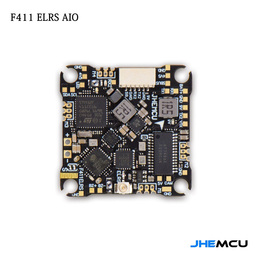 JHEMCU F411ELRS 1S 2S летающее устройство полетный контроллер ELRS 12A ESC HD воздушное звено