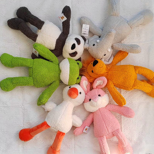 ins forgive frog doll long-legged elephant plush doll panda children's sleeping toy comfort doll gift
