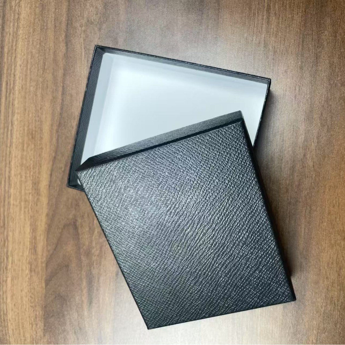 Black wallet, rectangular gift box, Birthday gift 4
