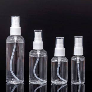 Spray bottle plastic alcohol watering can disinfection travel portable transparent sub-bottle facial makeup hydrating fine mist spray bottle