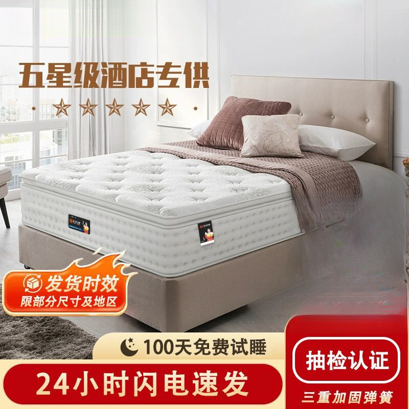 Mattress Mattress Coconut Palm Silent Five-Star Hotel Simmons Bed 30-Pack Ultra-Soft Double Thickened Wholesale