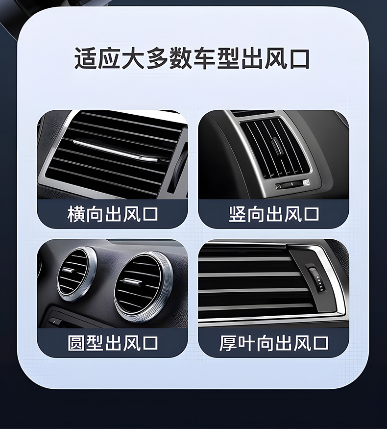 Mingcard Car Mobile Phone Holder Car 15W Wireless Charging Magnetic Air Outlet Charger Stand