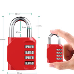 Password padlock waterproof and rust-proof door padlock password lock student dormitory gym cabinet cabinet lock mini