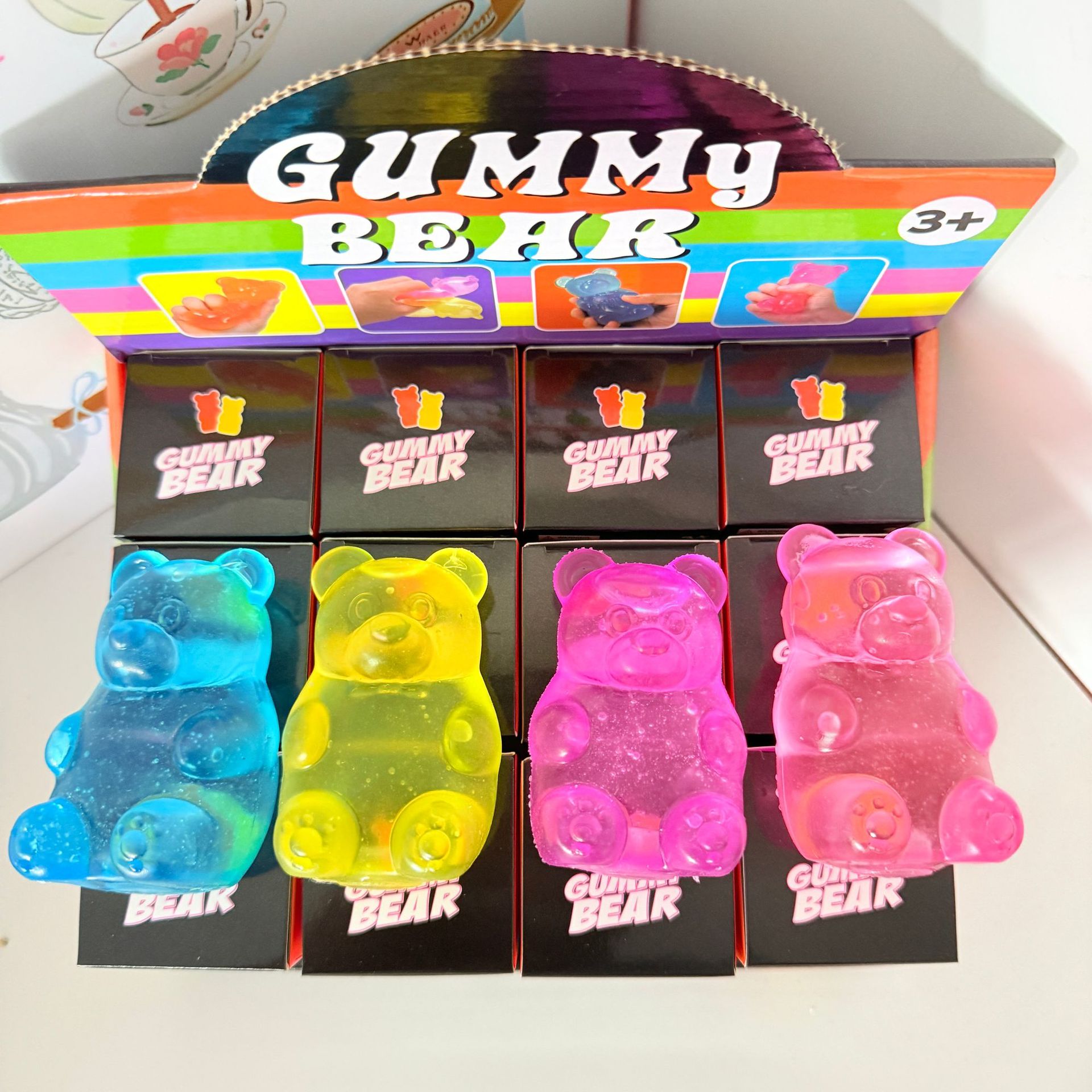 Maltose bear [four colors mixed] opp pack