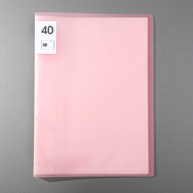 A3 file folder organizer storage bag information booklet multi-layer insert file classification folder examination paper folder processing and customization