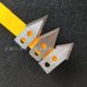 Wholesale laminating machine triangle blade KT board adhesive tungsten carbide tip blade cold laminating machine laminating machine triangle cutter