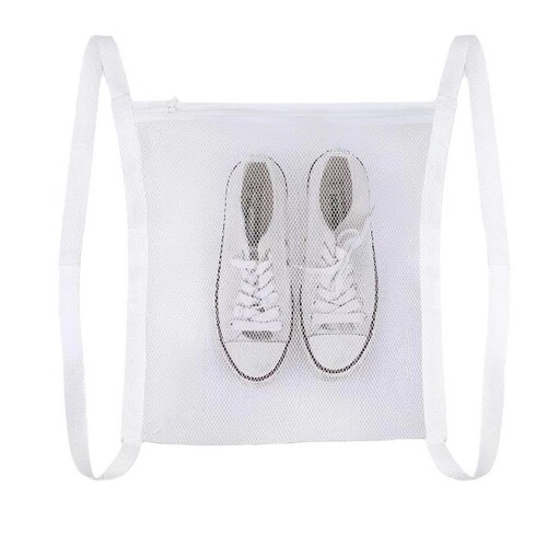 New Shoe Bag Direct from Factory Wholesale Coarse Mesh Breathable Shoe Dryer Bag Laundry-Specific Shoe Care Bag
