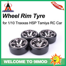 1/10漂移車輪胎 適用於Traxxas HSP Tamiya HPI Kyosho硬胎
