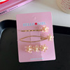 Brand hairpins, fuchsia cute hairgrip, hair accessory, wholesale