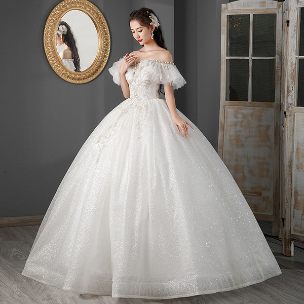 Wedding Dress 2025 New Bride Tube Top Elegant Trailing Slimming…