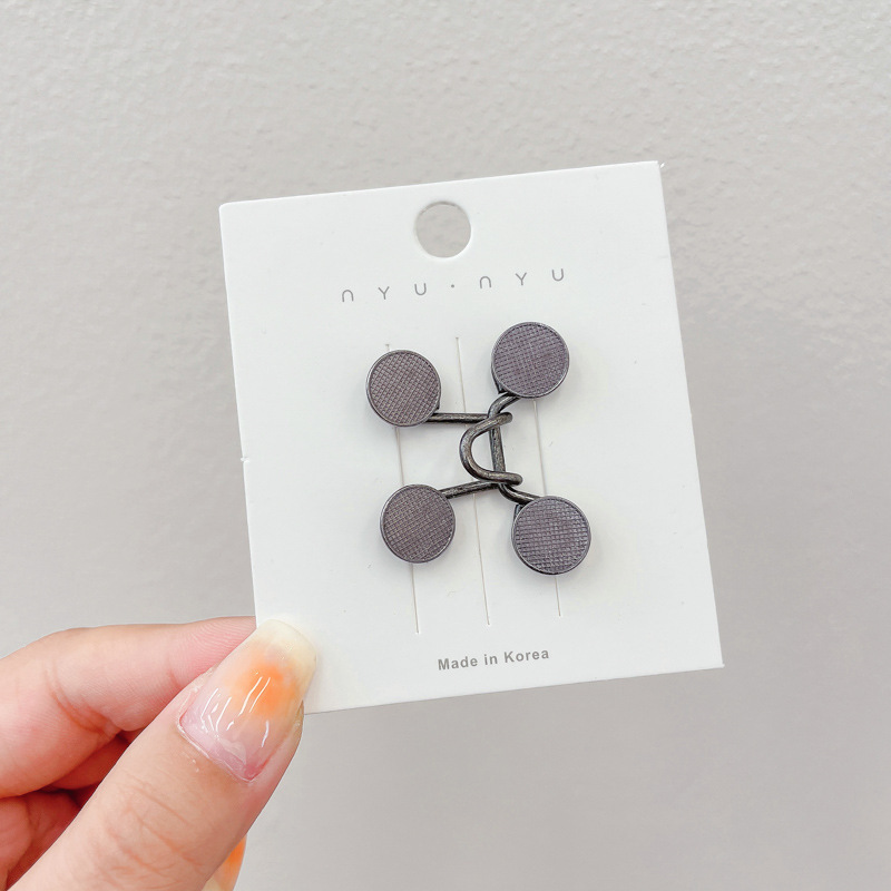 Broche de cintura para mujer falda apretada cintura artefacto pin fijo botón de botón anti-peregrino broche anti-peregrino