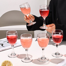 欧式玻璃红酒杯高脚杯小号商务清吧酒吧酒杯二两葡萄酒白酒杯杯子