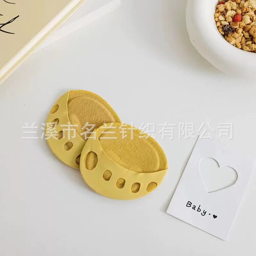 Hot-selling high-heeled shoes, women's forefoot pads, half-palm socks, summer thin, optionally cut invisible socks, five-finger split toe socks