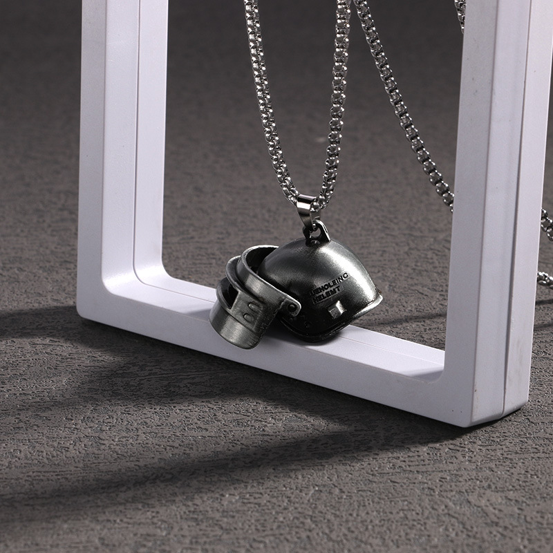 Edelstahl Herren Halskette Legierung Anhänger Hip Hop personalisierte trendige lange Pullover Kette_voghion.com