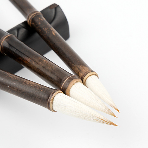 Manufacturer wholesale Zizhu and wolf hair sheep hair brush calligraphy training for beginners to practice regular script and official script