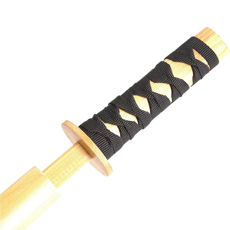 Катана бамбук Катана японский бамбуковый игрушечный нож Тодзё Неразрушающий бамбуковый игрушка Катана