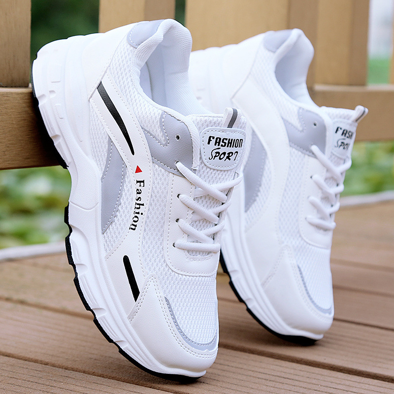 Zapatos de hombre, zapatos deportivos de otoño desodorantes y transpirables, zapatos de papá de todo fósforo, zapatos de red para estudiantes masculinos, zapatos para correr, zapatos casuales para hombres