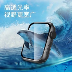 Applicable to Apple Watch composite materials 38/42/40/44 Apple Watch 3D electroplating curved full cover wholesale