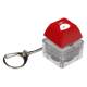 Decompression Keyboard Wooden Fish Luminous Keycap High Color Value Merit Accumulation Decompression Keychain Pendant Vent Decompression Toy