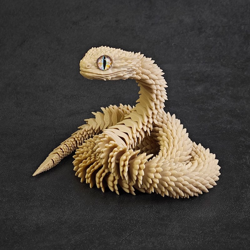 Juega a la moda impresión 3D hecha a mano regalos adornos de dragón chino puede moverse creativo de alta precisión adornos de dragón