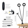 Clamps Triple Clamp fill-in light live broadcast study desktop Bracket Lamp anchor LED Live light factory