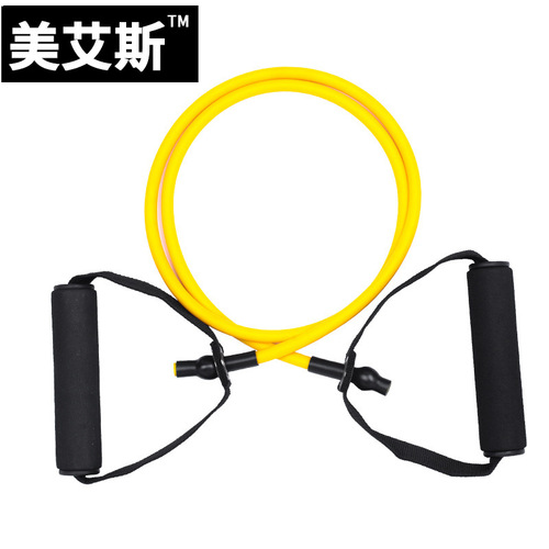TPE One-Word Fitness Resistance Band Multifunctional Yoga Resistance Cord Power Type Training Elastic Rope Resistance Tube