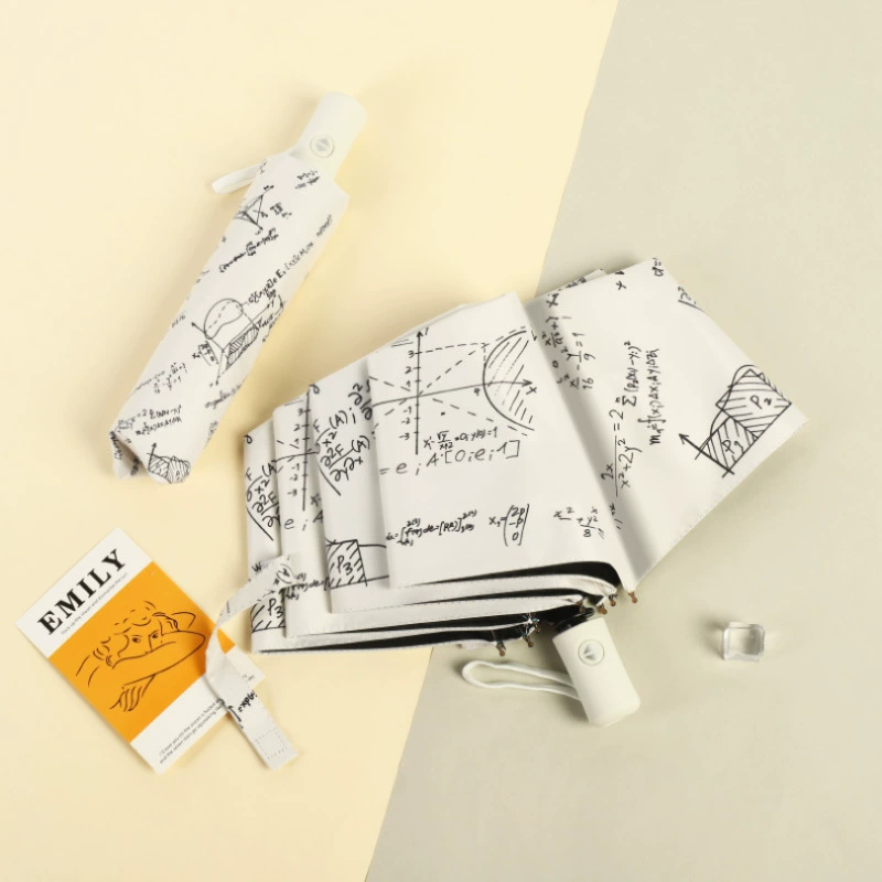 Зонт от дождя или солнца, креативный маленький свежий складной солнцезащитный зонт с защитой от ультрафиолета, портативный солнцезащитный зонт для женщин