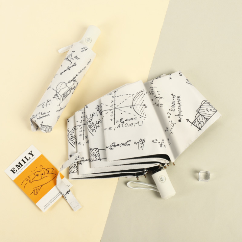 Rain or Shine Umbrella Creative Small Fresh Folding Sun Protection Uv Protection Portable Sunshade Umbrella for Women