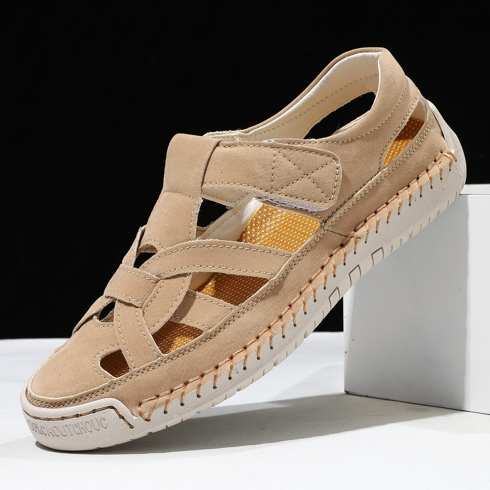 Dép sandal nữ quai ngang đế bằng dệt mềm nhẹ chống trượt đi biển — 2509 màu, 2509 màu hồng, 2509 quả mơ, 2509 xanh