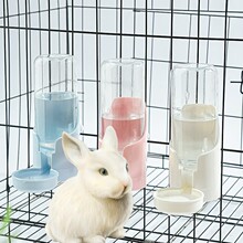 喂食笼子宠物用品猫盆兔子悬挂饮水机喂猫碗挂式水壶自动水器猫咪