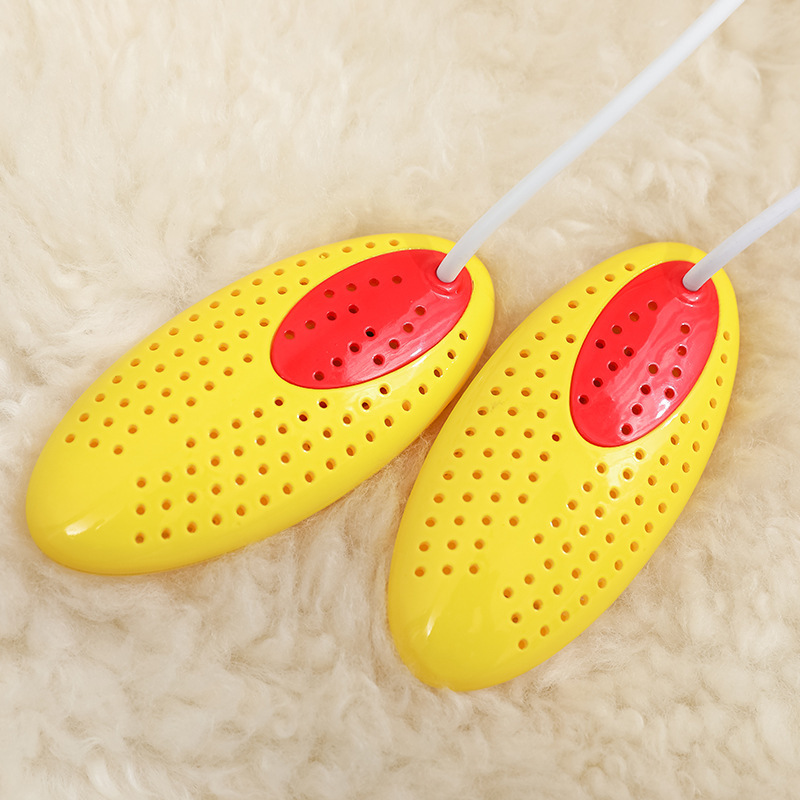 어린이용 노란색 신발건조기 [타이밍기능+세라믹 발열체]