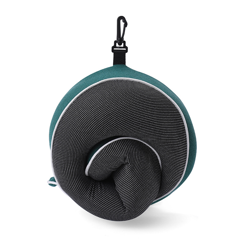 U-shaped pillow memory foam can store hump travel pillow nap pillow aircraft neck pillow portable neck pillow u-shaped pillow cross-border
