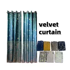 窗帘面料;成品窗帘;库存纺织品