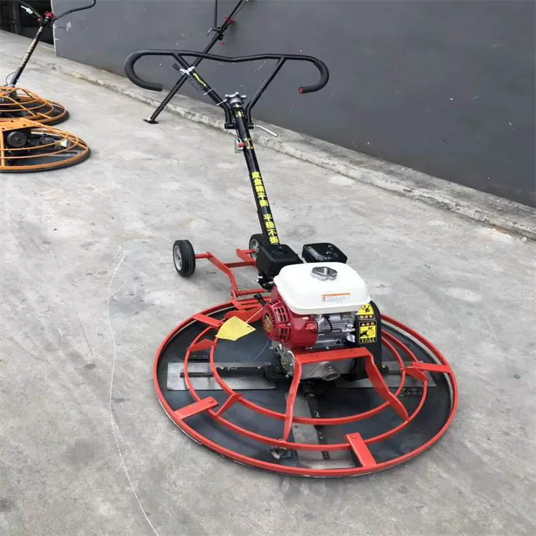 中晟手扶式抹光机 混凝土路面整平机 60-90型汽油柴油抹光机